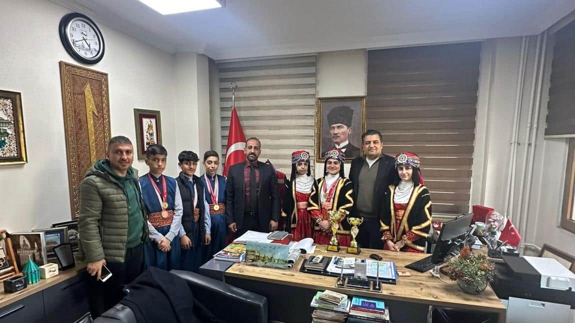 Halk Oyunları Ekibimizle Birlikte Sur Belediye Başkan Yardımcısı Mehmet BAYTAR'ı Ziyaret Ettik